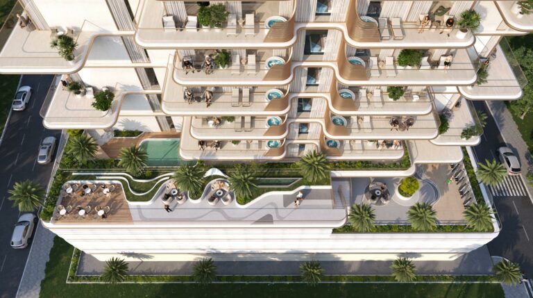 Architectuur project sunset bay 2 dubaivest3