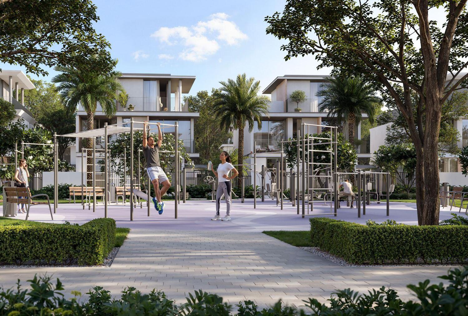 State of the art gymzaal en yogapaviljoen
